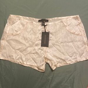 Kiki De Montparnasse Silk Lace Shorts